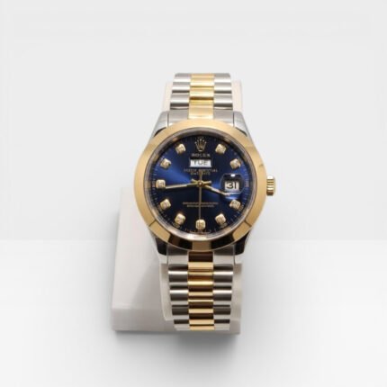 Rolex President Blue Diamond Dial